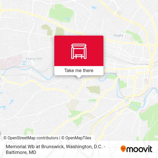 Memorial Wb at Brunswick map