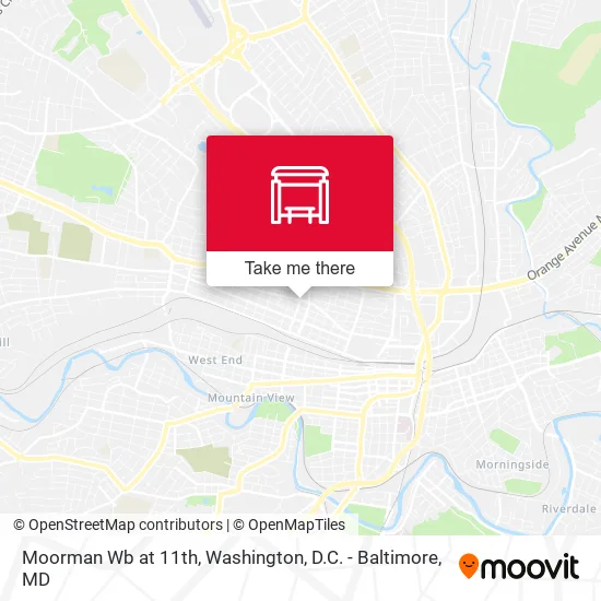 Moorman Wb at 11th map