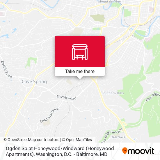 Mapa de Ogden Sb at Honeywood / Windward (Honeywood Apartments)