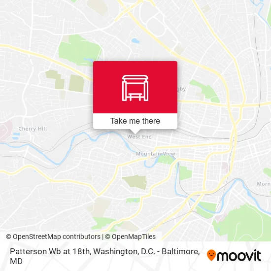 Patterson Wb at 18th map