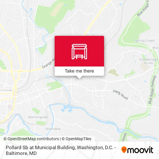 Pollard Sb at Municipal Building map