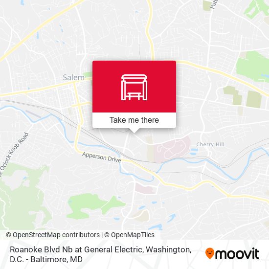 Mapa de Roanoke Blvd Nb at General Electric