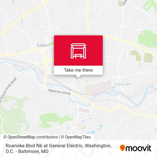 Roanoke Blvd Nb at General Electric map