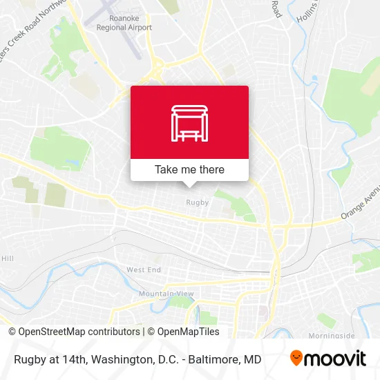 Mapa de Rugby at 14th