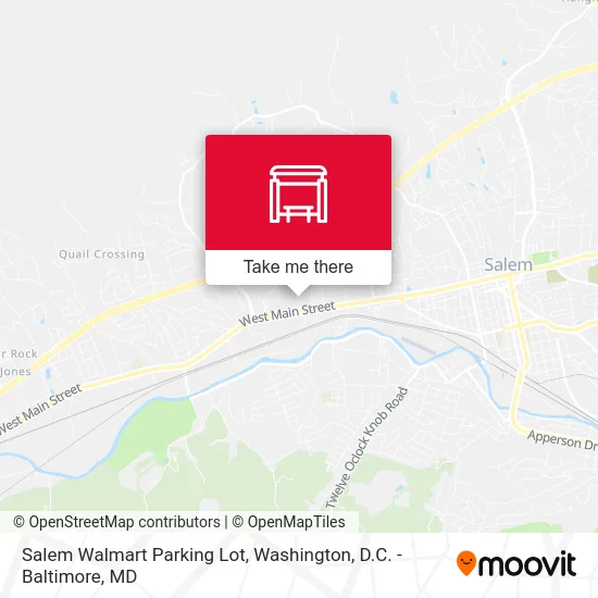 Salem Walmart Parking Lot map