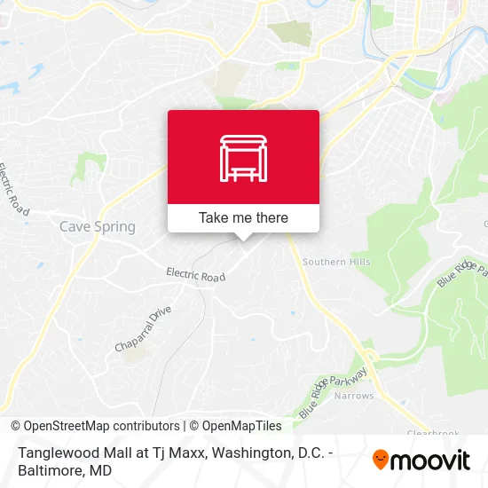 Tanglewood Mall at Tj Maxx map
