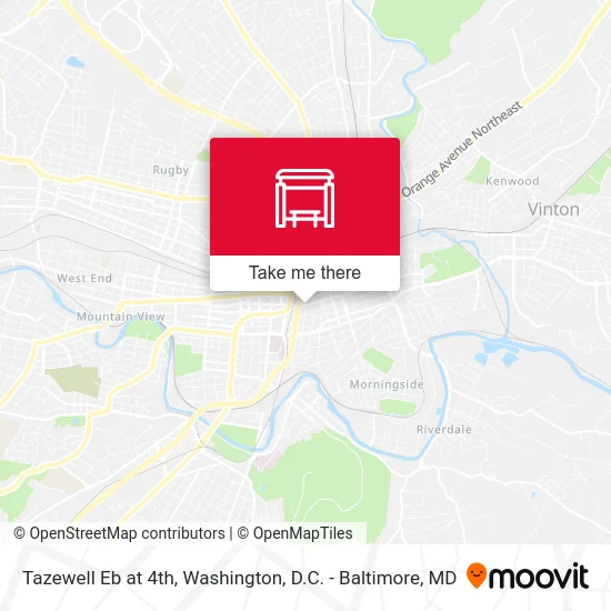 Tazewell Eb at 4th map