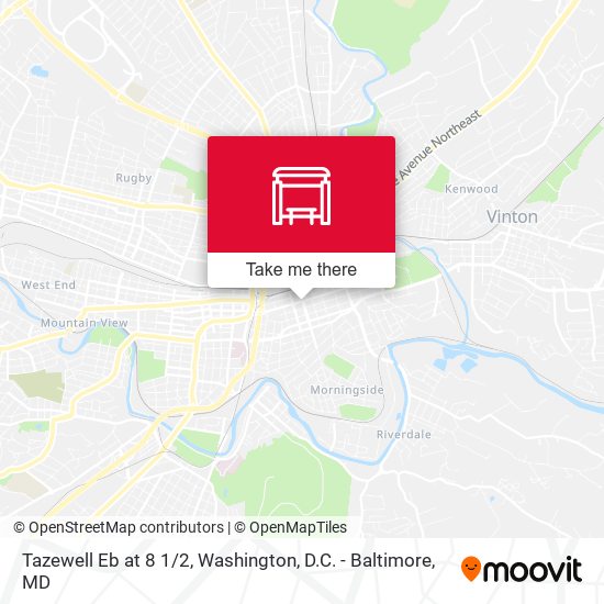 Tazewell Eb at 8 1/2 map