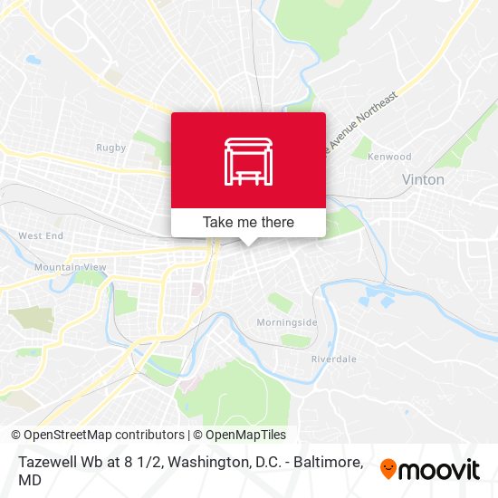 Mapa de Tazewell Wb at 8 1/2