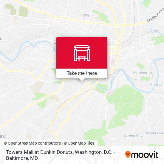 Mapa de Towers Mall at Dunkin Donuts