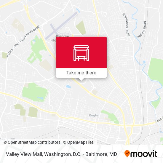 Mapa de Valley View Mall