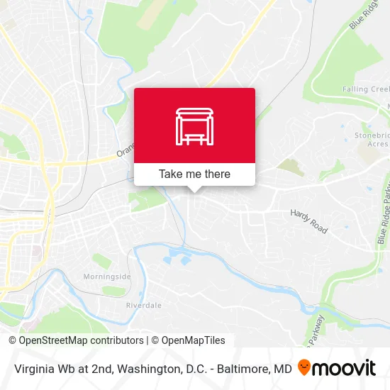 Virginia Wb at 2nd map