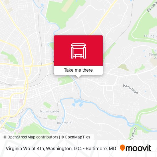 Virginia Wb at 4th map