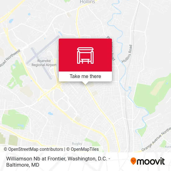 Williamson Nb at Frontier map