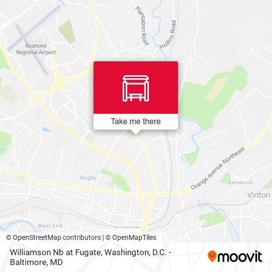 Williamson Nb at Fugate map