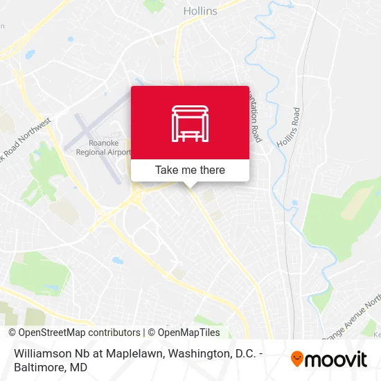 Williamson Nb at Maplelawn map