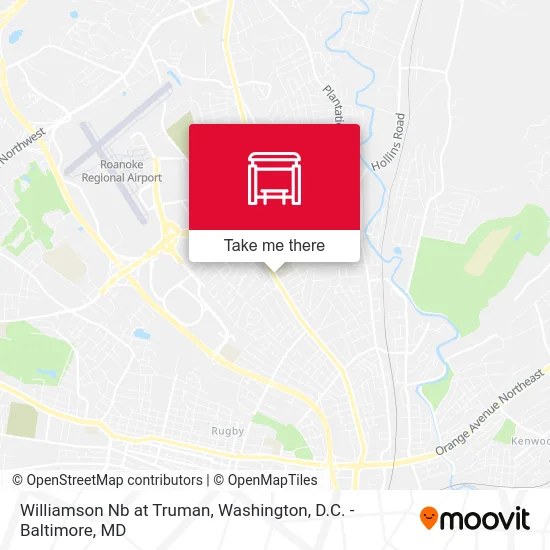 Williamson Nb at Truman map