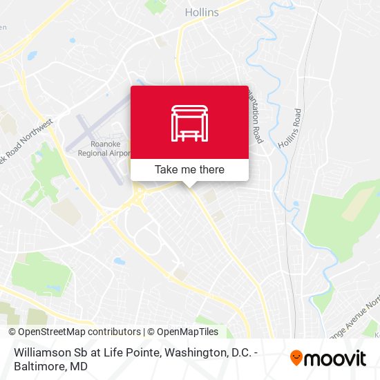 Mapa de Williamson Sb at Life Pointe