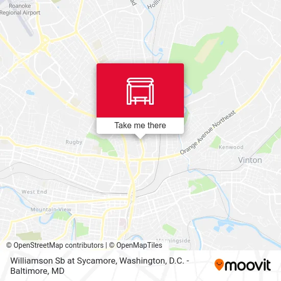 Williamson Sb at Sycamore map