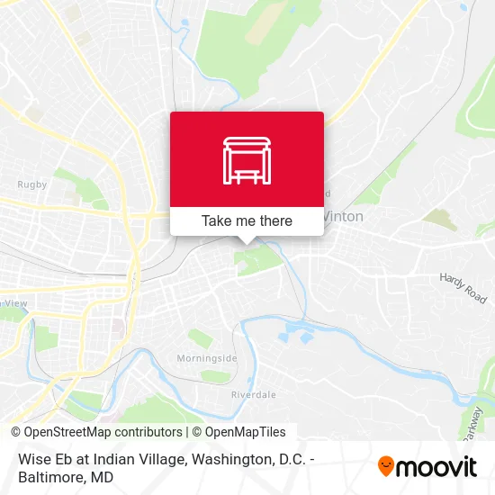 Wise Eb at Indian Village map