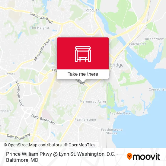 Prince William Pkwy @ Lynn St map