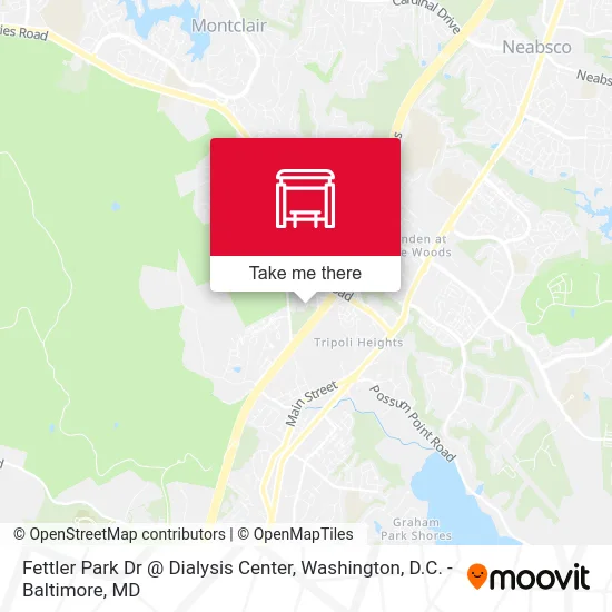 Fettler Park Dr @ Dialysis Center map