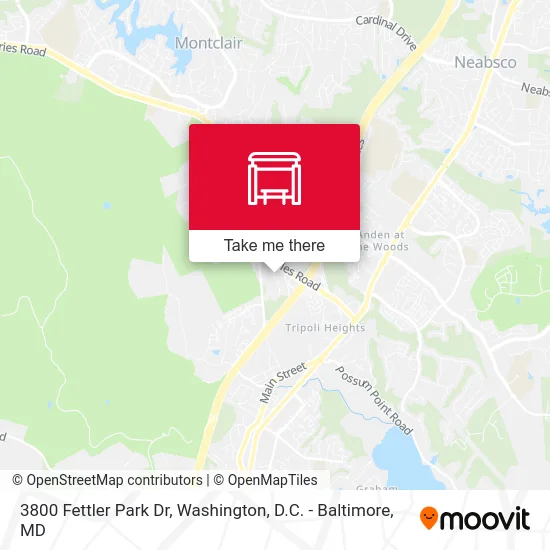 3800 Fettler Park Dr map