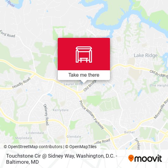 Touchstone Cir @ Sidney Way map