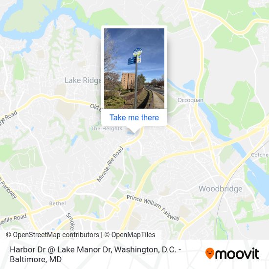 Harbor Dr @ Lake Manor Dr map