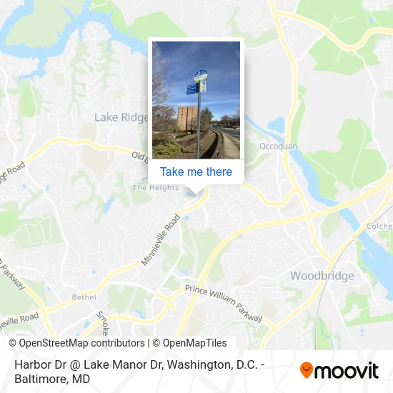 Harbor Dr @ Lake Manor Dr map