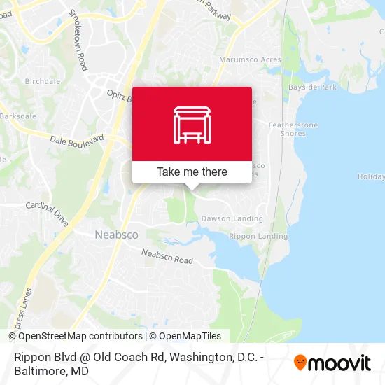 Rippon Blvd @ Old Coach Rd map