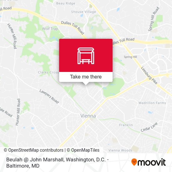 Beulah @ John Marshall map