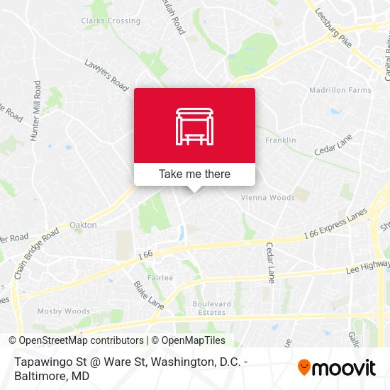 Mapa de Tapawingo St @ Ware St