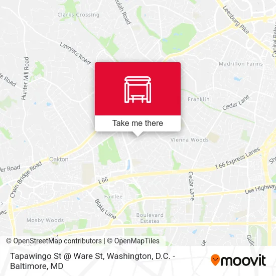 Tapawingo St @ Ware St map