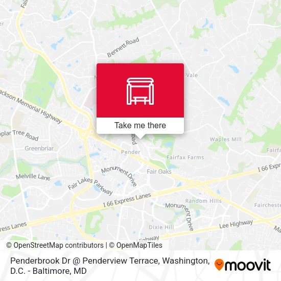 Penderbrook Dr @ Penderview Terrace map