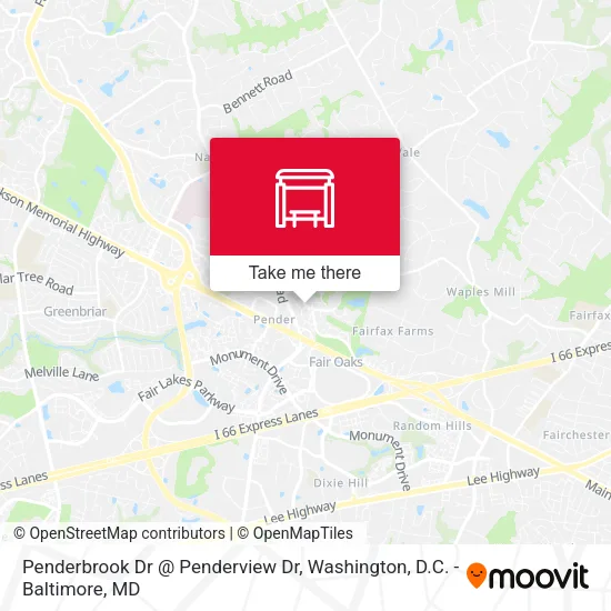 Penderbrook Dr @ Penderview Dr map