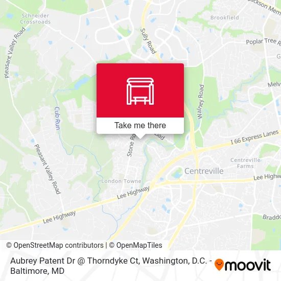 Aubrey Patent Dr @ Thorndyke Ct map