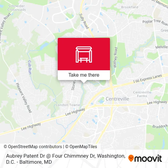 Aubrey Patent Dr @ Four Chimmney Dr map