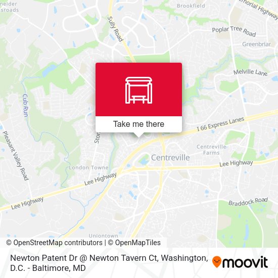 Mapa de Newton Patent Dr @ Newton Tavern Ct