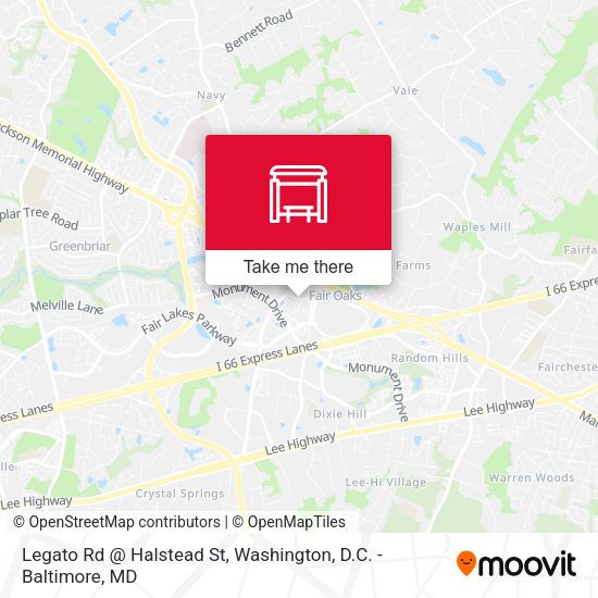 Mapa de Legato Rd @ Halstead St