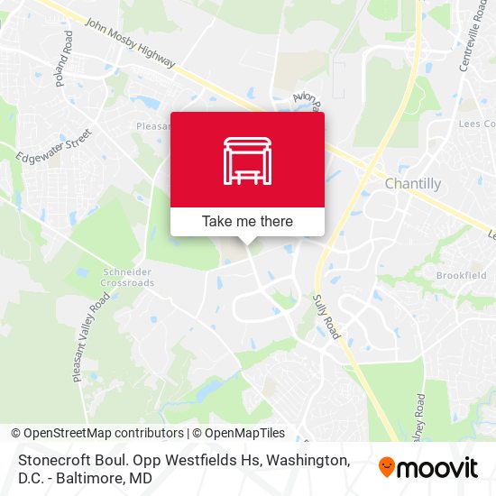 Stonecroft Boul. Opp Westfields Hs map