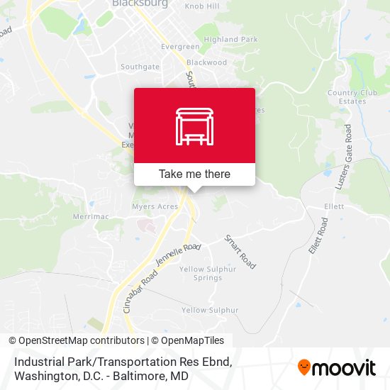 Industrial Park / Transportation Res Ebnd map