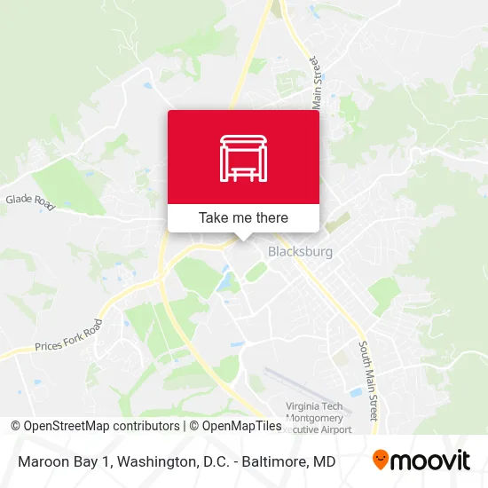 Maroon Bay 1 map