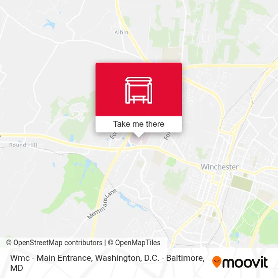 Wmc - Main Entrance map