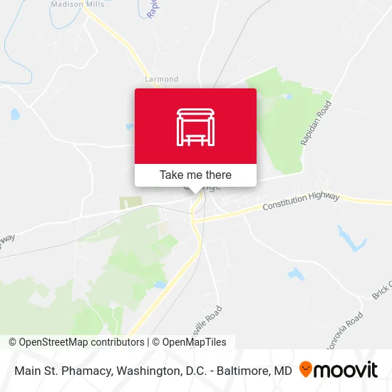 Main St. Phamacy map