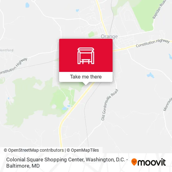 Colonial Square Shopping Center map
