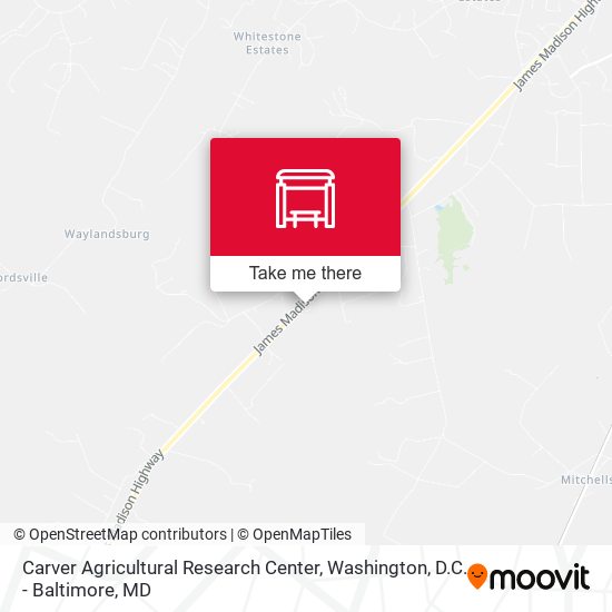 Carver Agricultural Research Center map