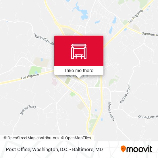 Mapa de Post Office