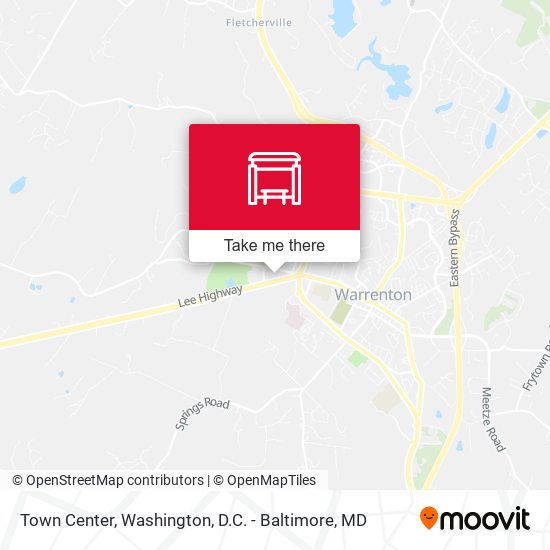 Mapa de Town Center
