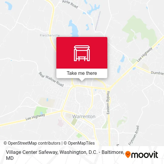 Village Center Safeway map